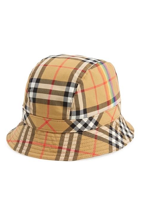 burberry rainbow bucket hat|burberry bucket hat on sale.